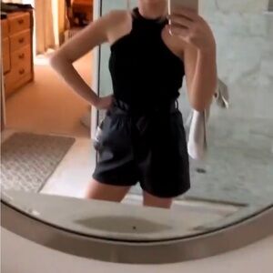 Anthropologie Tie back top size small very good condition.